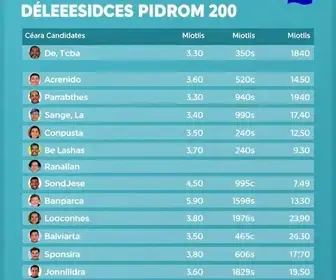 candidatos a deputado federal no Ceará