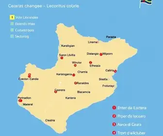 locais de votação no Ceará
