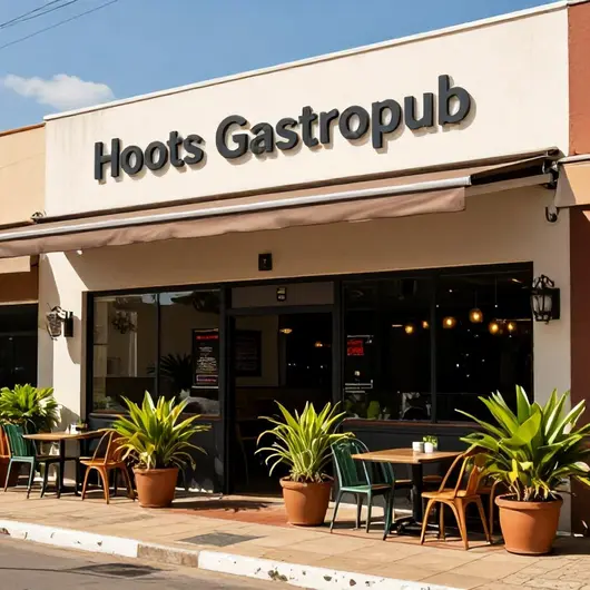 Descubra o Hoots Gastropub