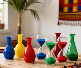 Garrafas de Areia Colorida: O Artesanato do Ceará