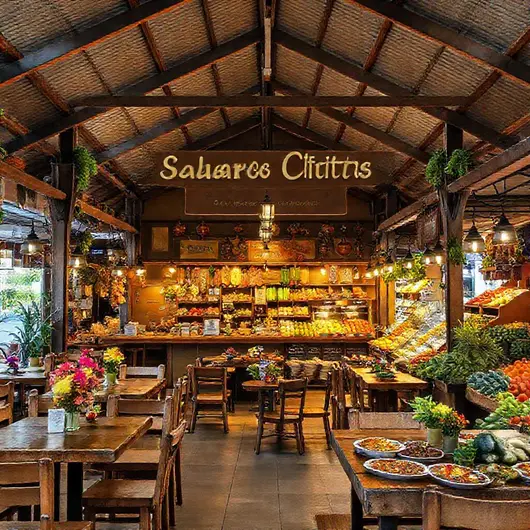 Sabores da Cidade: Um Refúgio Gastronômico no Coração do Mercado